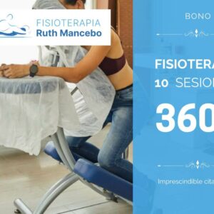 Bono 10 sesiones de fisioterapia. 360€