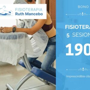 Bono 5 sesiones de fisioterapia . 190€