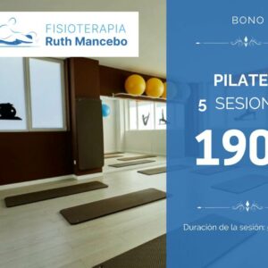 Bono 5 sesiones de pilates. 190€