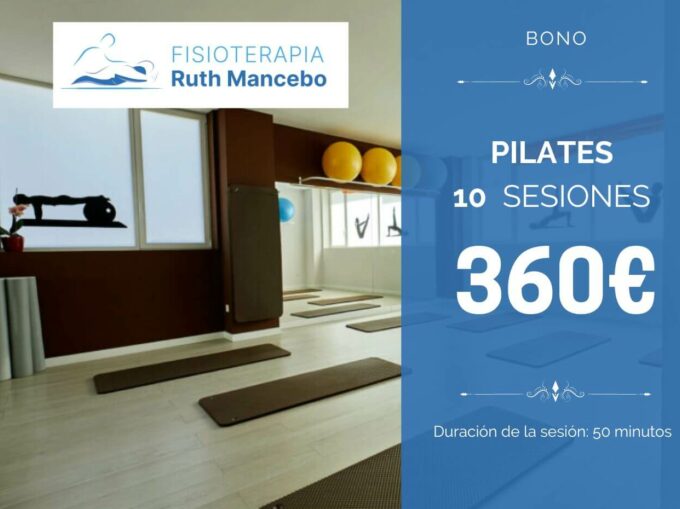 Bono 10 sesiones de pilates. 360€